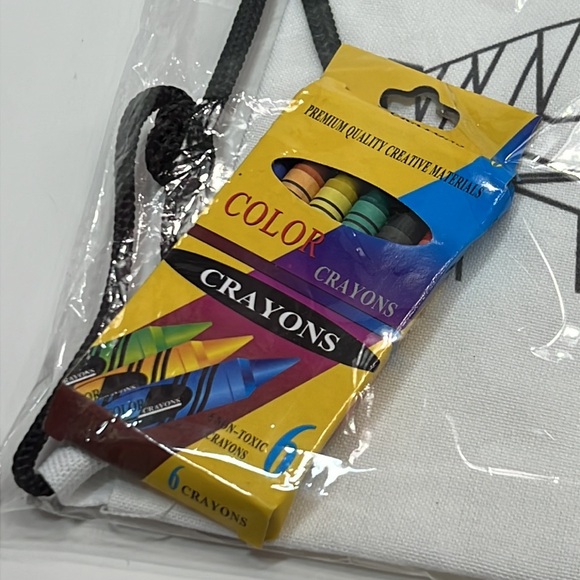 Sacramento Kings Canvas Coloring Bag - Picture 3 of 4